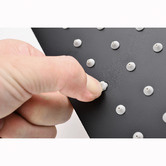 Expert Homewares Andon 200mm Matte Black Square Shower Head