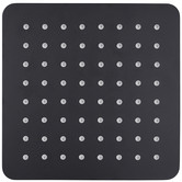 Expert Homewares Andon 200mm Matte Black Square Shower Head