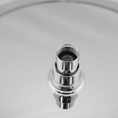 Expert Homewares Colby Chrome Twin Shower