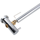 Expert Homewares Colby Chrome Twin Shower