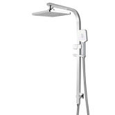 Expert Homewares Ace Chrome Square Twin Shower