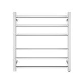 Expert Homewares Ottimo Square 620 x 674mm 6 Bar Plush Heated Towel Rail
