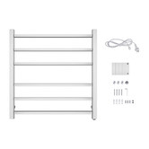 Expert Homewares Ottimo Square 620 x 674mm 6 Bar Plush Heated Towel Rail