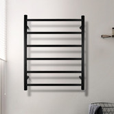 Expert Homewares Reese 600 x 620mm Round Heated Towel Rail