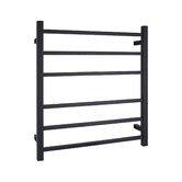 Expert Homewares Ottimo Square 620 x 674mm 6 Bar Plush Heated Towel Rail