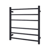 Expert Homewares Ottimo Square 620 x 674mm 6 Bar Plush Heated Towel Rail