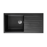 Expert Homewares Chenal 1000mm Single Granite Kitchen Sink with Drainer