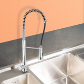 Expert Homewares Tall Spring Pull-Out Kitchen Sink Mixer Tap