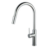Expert Homewares Chrome Swivel Pull-Out Kitchen Mixer Tap