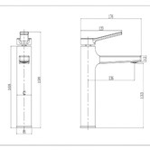 Expert Homewares Ephine Basin Mixer