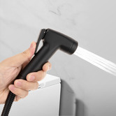 Expert Homewares Black Toilet Bidet Spray with Diverter