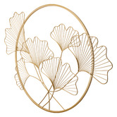 Expert Homewares Gold Leaf Iron Wall Accent