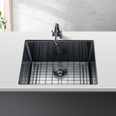 Expert Homewares Deema 600mm Single Stainless Steel Kitchen Sink &amp; Accessories Package