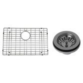 Expert Homewares Deema 600mm Single Stainless Steel Kitchen Sink &amp; Accessories Package
