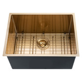 Expert Homewares Deema 600mm Single Stainless Steel Kitchen Sink &amp; Accessories Package