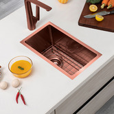 Expert Homewares Ehecati 250mm Single Stainless Steel Kitchen Sink &amp; Accessories Package