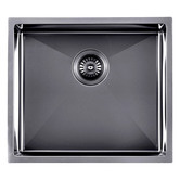 Expert Homewares Circinus 500mm Single Stainless Steel Kitchen Sink &amp; Accessories Package