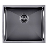 Expert Homewares Scylla 510mm Single Stainless Steel Kitchen Sink &amp; Accessories Package