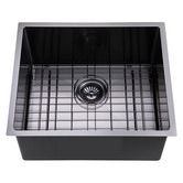 Expert Homewares Scylla 510mm Single Stainless Steel Kitchen Sink &amp; Accessories Package