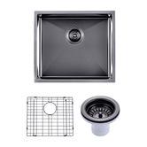 Expert Homewares Scylla 510mm Single Stainless Steel Kitchen Sink &amp; Accessories Package