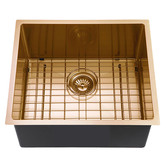 Expert Homewares Scylla 510mm Single Stainless Steel Kitchen Sink &amp; Accessories Package
