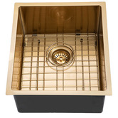 Expert Homewares Cadmus 390mm Single Stainless Steel Kitchen Sink &amp; Accessories Package