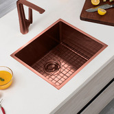 Expert Homewares Scylla 510mm Single Stainless Steel Kitchen Sink &amp; Accessories Package