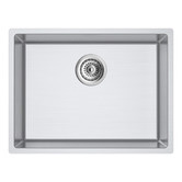 Expert Homewares Melotte 580mm Single Stainless Steel Kitchen Sink