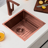 Expert Homewares Brenna 440mm Single Stainless Steel Kitchen Sink &amp; Accessories Package