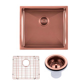 Expert Homewares Scylla 510mm Single Stainless Steel Kitchen Sink &amp; Accessories Package