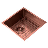 Expert Homewares Brenna 440mm Single Stainless Steel Kitchen Sink &amp; Accessories Package