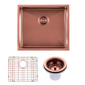 Expert Homewares Circinus 500mm Single Stainless Steel Kitchen Sink &amp; Accessories Package