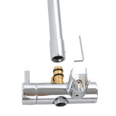 Expert Homewares Euro Chrome Short Twin Shower