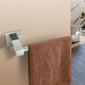 Expert Homewares Nero Chrome Stainless Steel Hand Towel Bar