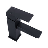 Expert Homewares Nero Brass Basin Mixer Tap