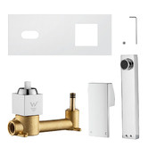 Expert Homewares Ottimo 180mm Bath/Basin Wall Mixer Set
