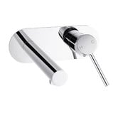 Expert Homewares Solander 210mm Straight Bath/basin Wall Mixer Set