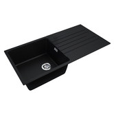 Expert Homewares Chenal 1000mm Single Kitchen Sink with Drainer