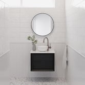 Expert Homewares Cass 280mm Above Counter Round Ceramic Basin