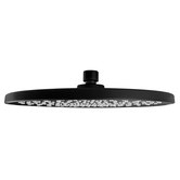 Expert Homewares Prican 250mm Matte Black Round Shower Head