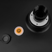 Expert Homewares Prican 250mm Matte Black Round Shower Head