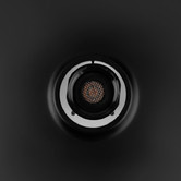 Expert Homewares Prican 250mm Matte Black Round Shower Head