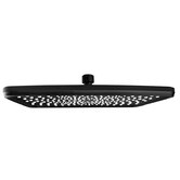 Expert Homewares Prican Black Rectangular Shower Head