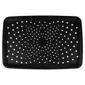 Expert Homewares Prican Black Rectangular Shower Head