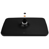 Expert Homewares Prican Black Rectangular Shower Head