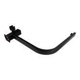 Expert Homewares Ottimo 300mm Rectangular Black Short Twin Shower