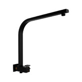 Expert Homewares Ottimo 300mm Matte Black Short Twin Shower Mixer Set