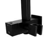 Expert Homewares Ottimo 300mm Matte Black Short Twin Shower Mixer Set