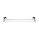 Expert Homewares Nero 600mm Chrome Stainless Steel Double Bar Towel Rail