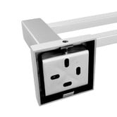 Expert Homewares Square Chrome Bathroom Basics Accessory Package